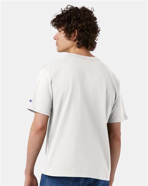 Champion Heritage Jersey T-Shirt T105 Custom Embroidered Business Logo