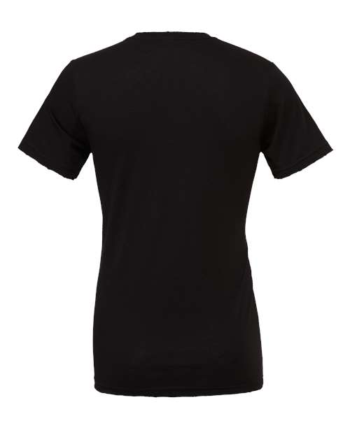 BELLA + CANVAS Jersey Tee 3001 Black Custom Embroidered Business Logo