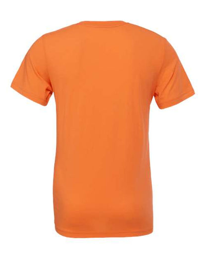 BELLA + CANVAS Jersey Tee 3001 Burnt Orange Custom Embroidered Business Logo