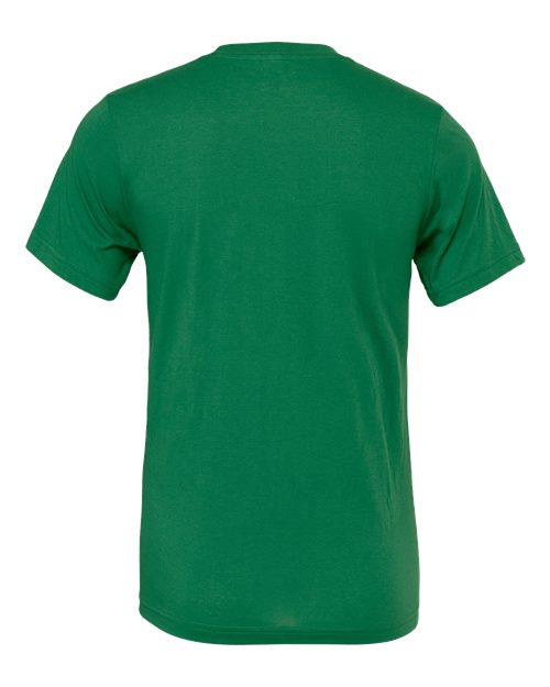 BELLA + CANVAS Jersey Tee 3001 Evergreen Custom Embroidered Business Logo