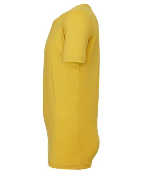 BELLA + CANVAS Jersey Tee 3001 Maize Yellow Custom Embroidered Business Logo