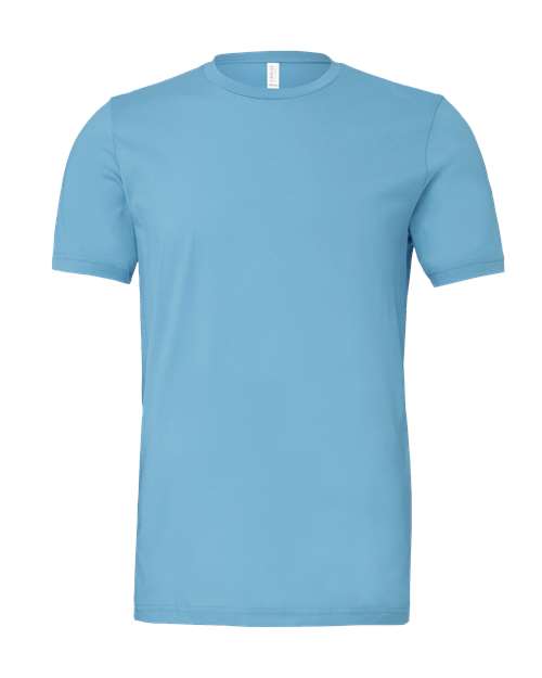 BELLA + CANVAS Jersey Tee 3001 Ocean Blue
