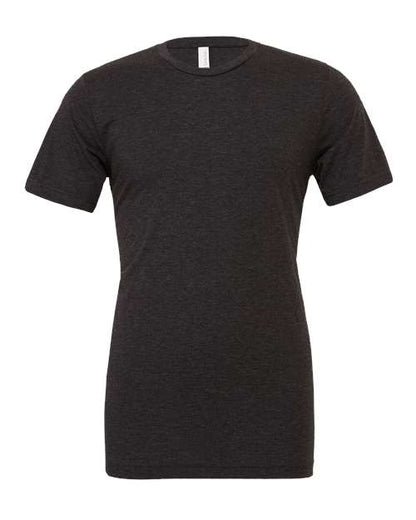 BELLA + CANVAS Triblend Tee 3413 Cement Triblend Custom Embroidered Business Logo