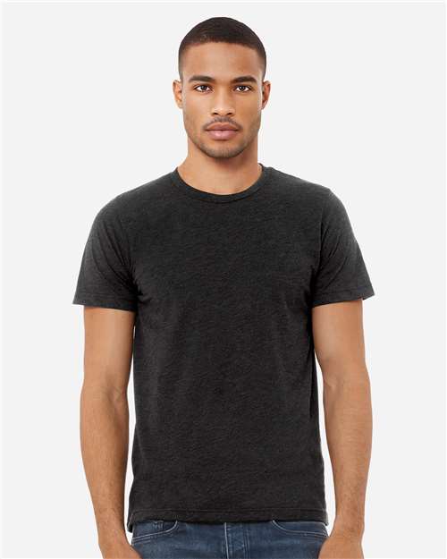 BELLA + CANVAS Triblend Tee 3413 Charcoal Black Triblend