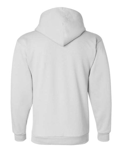 Champion Powerblend® Hooded Sweatshirt S700 White Custom Embroidered Business Logo