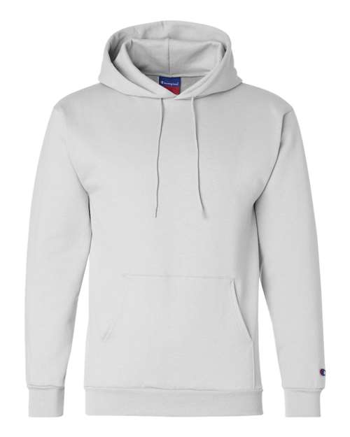 Champion Powerblend® Hooded Sweatshirt S700 White Custom Embroidered Business Logo