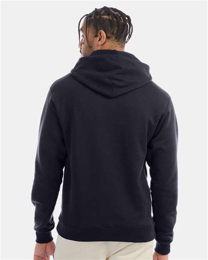 Champion Powerblend® Hooded Sweatshirt S700 Navy Custom Embroidered Business Logo