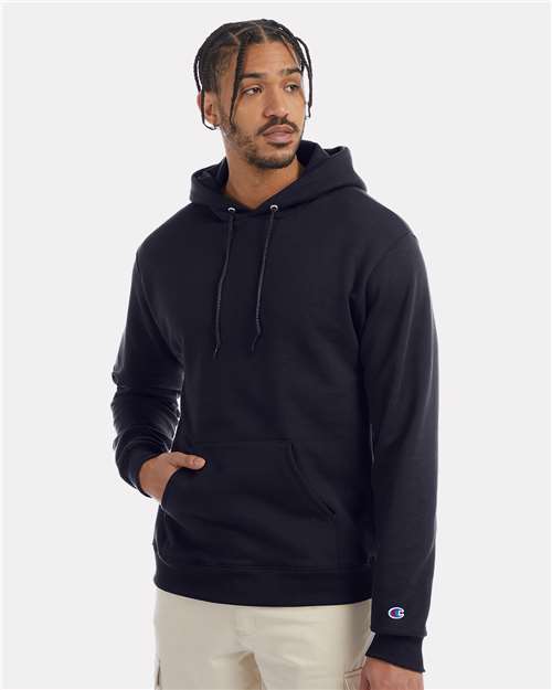 Custom Embroidered  Champion Powerblend® Hooded Sweatshirt S700 Navy