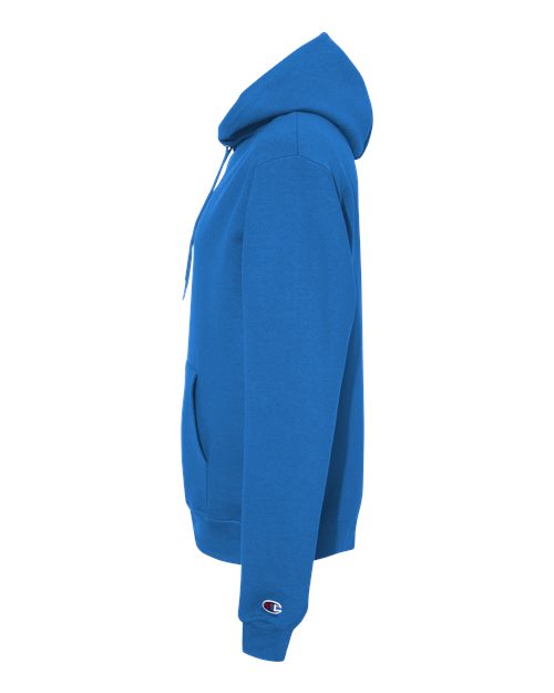 Champion Powerblend® Hooded Sweatshirt S700 Royal Blue Custom Embroidered Business Logo