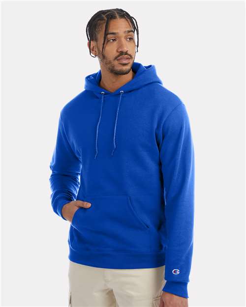 Custom Embroidered  Champion Powerblend® Hooded Sweatshirt S700 Royal Blue