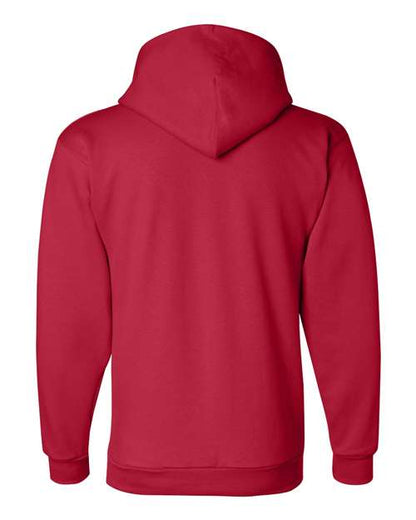 Champion Powerblend® Hooded Sweatshirt S700 Scarlet Custom Embroidered Business Logo