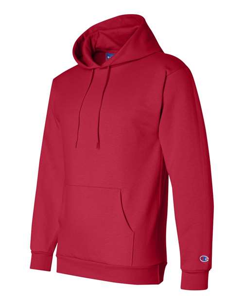 Champion Powerblend® Hooded Sweatshirt S700 Sand Custom Embroidered Business Logo