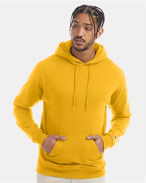 Custom Embroidered  Champion Powerblend® Hooded Sweatshirt S700 Gold