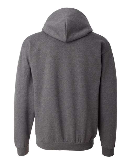 Champion Powerblend® Hooded Sweatshirt S700 Charcoal Heather Custom Embroidered Business Logo