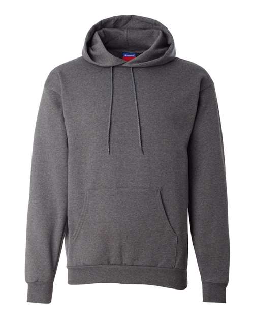 Champion Powerblend® Hooded Sweatshirt S700 Body Blush Custom Embroidered Business Logo
