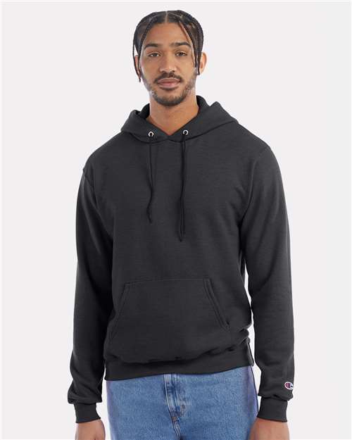 Custom Embroidered  Champion Powerblend® Hooded Sweatshirt S700 Charcoal Heather