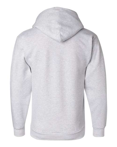 Champion Powerblend® Hooded Sweatshirt S700 Scarlet Heather Custom Embroidered Business Logo