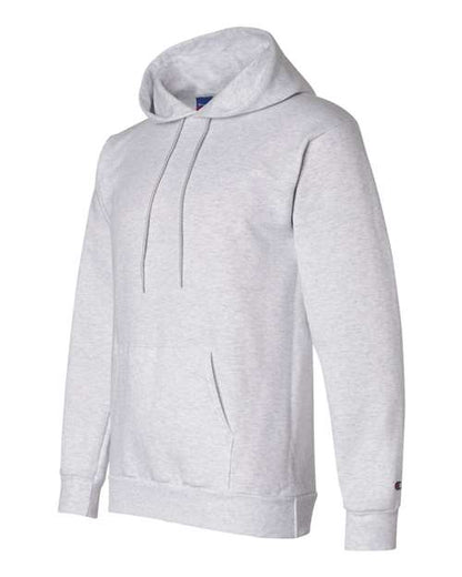 Champion Powerblend® Hooded Sweatshirt S700 Silver Grey Custom Embroidered Business Logo