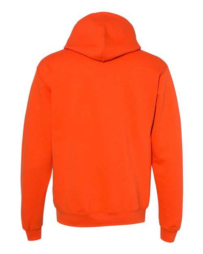 Champion Powerblend® Hooded Sweatshirt S700 Orange Custom Embroidered Business Logo