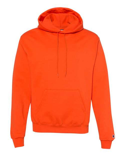 Champion Powerblend® Hooded Sweatshirt S700 Navy Heather Custom Embroidered Business Logo