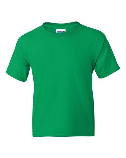 Gildan DryBlend® Youth T-Shirt 8000B Heliconia Custom Embroidered Business Logo