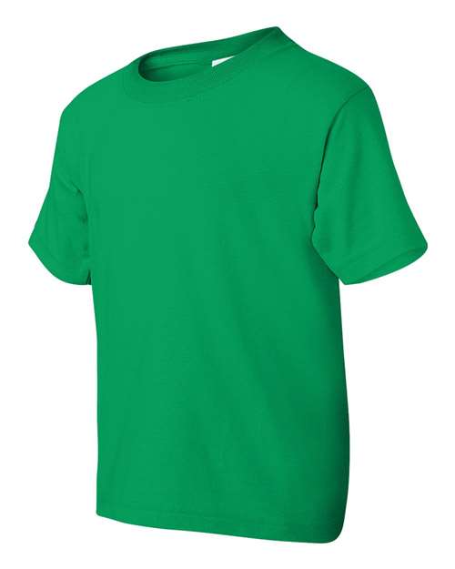 Gildan DryBlend® Youth T-Shirt 8000B Heliconia Custom Embroidered Business Logo