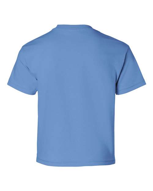 Gildan Ultra Cotton® Youth T-Shirt 2000B Carolina Blue Custom Embroidered Business Logo