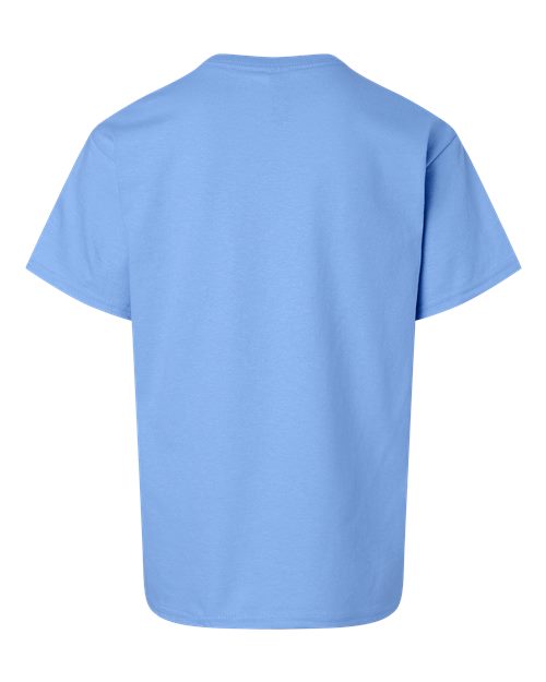 Gildan Ultra Cotton® Youth T-Shirt 2000B Cardinal Red Custom Embroidered Business Logo