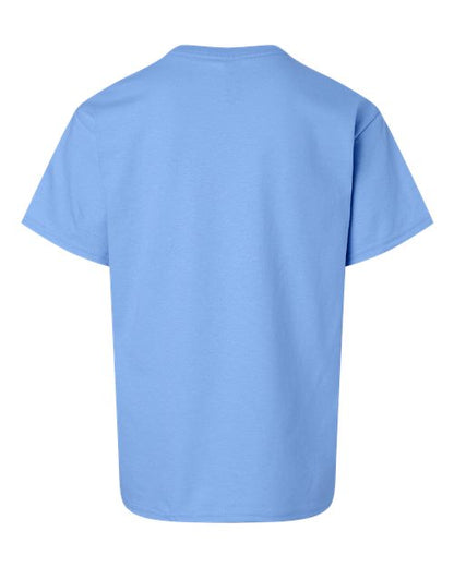 Gildan Ultra Cotton® Youth T-Shirt 2000B Cardinal Red Custom Embroidered Business Logo