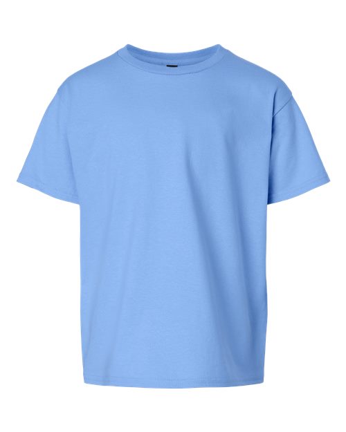 Gildan Ultra Cotton® Youth T-Shirt 2000B Cardinal Red Custom Embroidered Business Logo
