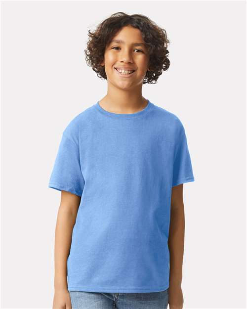 Custom Embroidered  Gildan Ultra Cotton® Youth T-Shirt 2000B Carolina Blue
