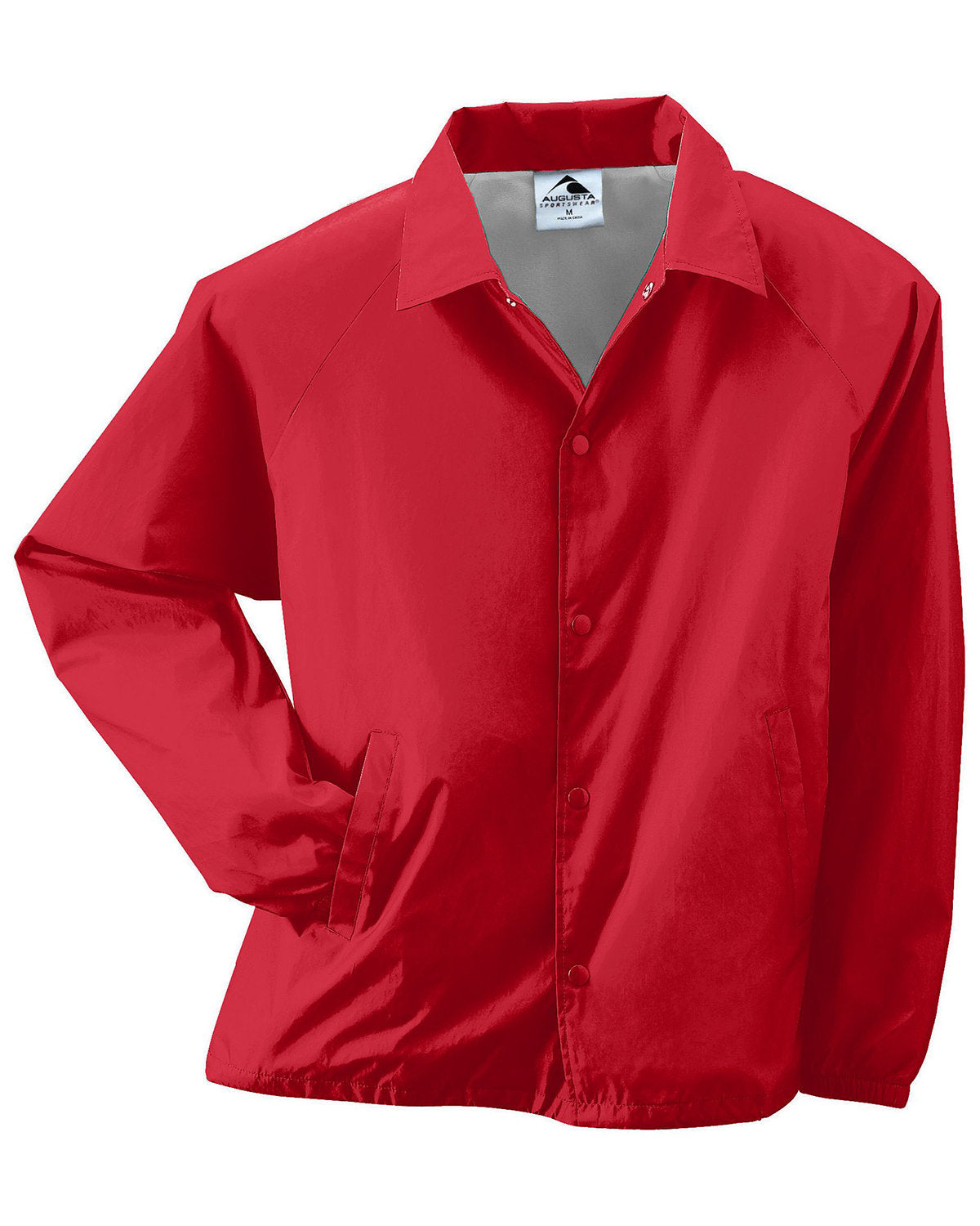 Augusta Sportswear Unisex Nylon Coach's Jacket 3100 RED