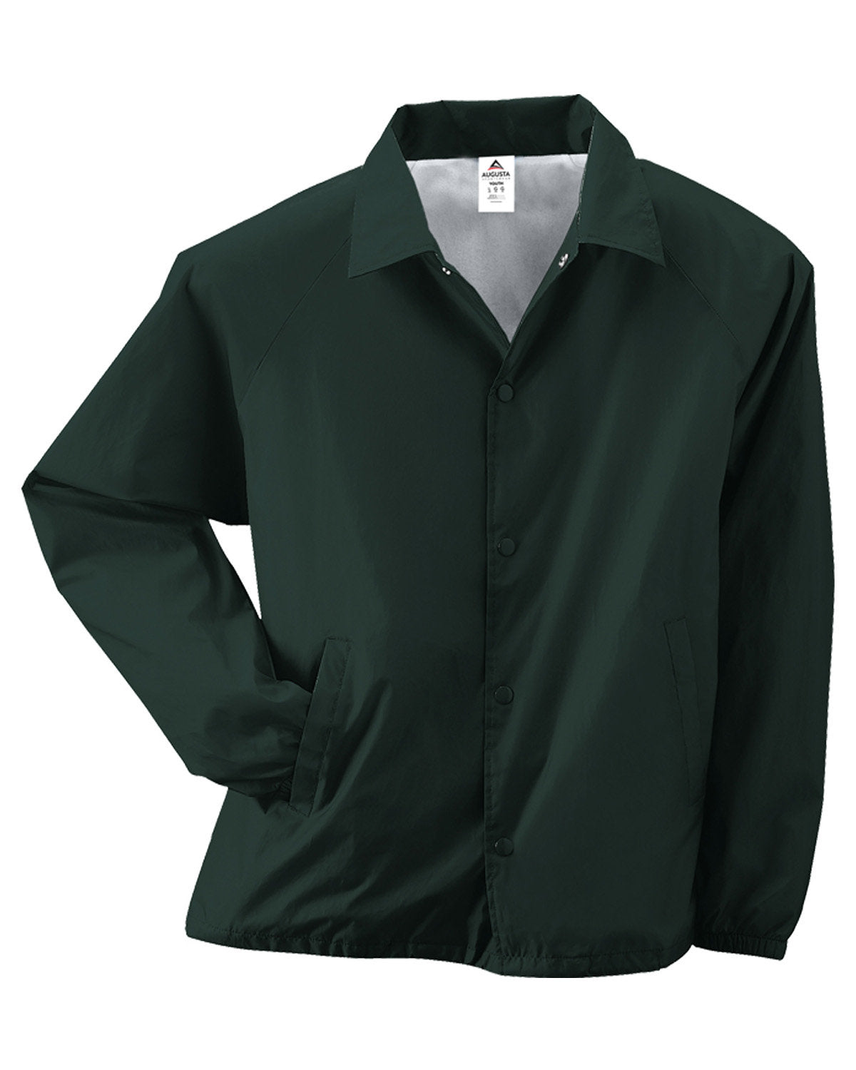 Augusta Sportswear Unisex Nylon Coach's Jacket 3100 DARK GREEN