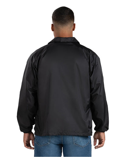 Augusta Sportswear Unisex Nylon Coach's Jacket 3100 BLACK