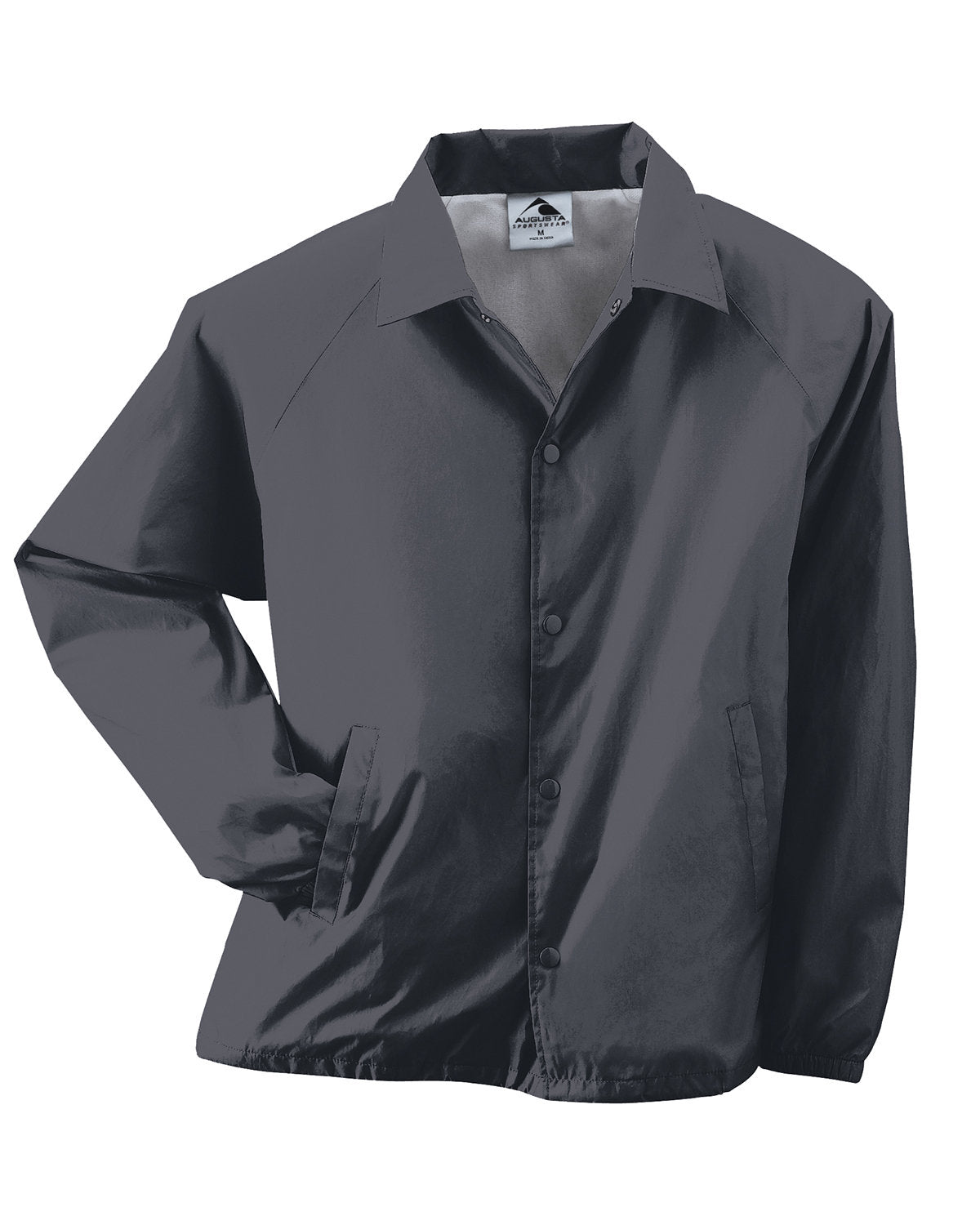 Augusta Sportswear Unisex Nylon Coach's Jacket 3100 GRAPHITE