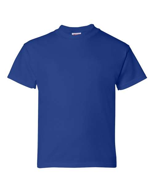 Hanes Essential-T Youth T-Shirt 5480 Deep Royal