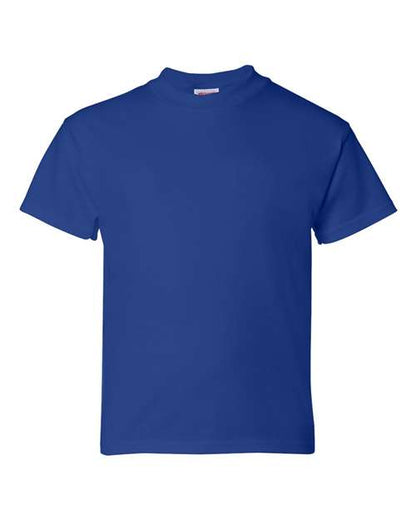 Hanes Essential-T Youth T-Shirt 5480 Deep Royal