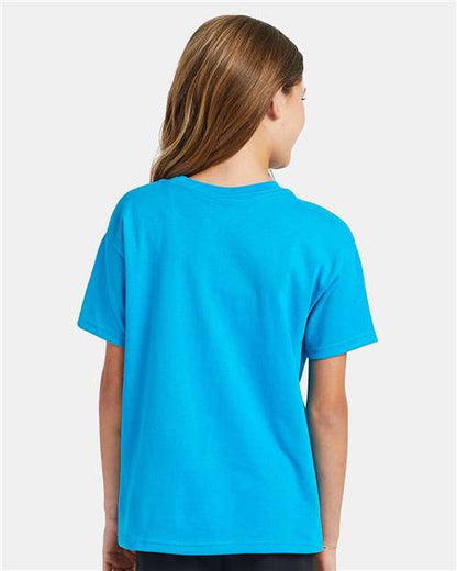 Hanes Ecosmart™ Youth T-Shirt 5370 Teal