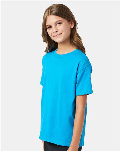 Hanes Ecosmart™ Youth T-Shirt 5370 Teal
