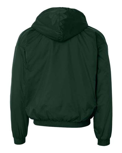 Custom EmbroideredAugusta Sportswear Unisex Fleece Lined Hooded Jacket 1824 Dark Green