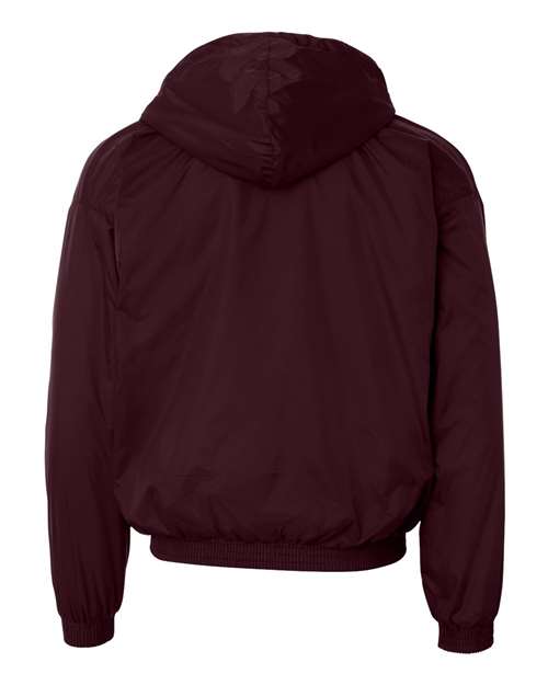 Custom EmbroideredAugusta Sportswear Unisex Fleece Lined Hooded Jacket 1824 Maroon