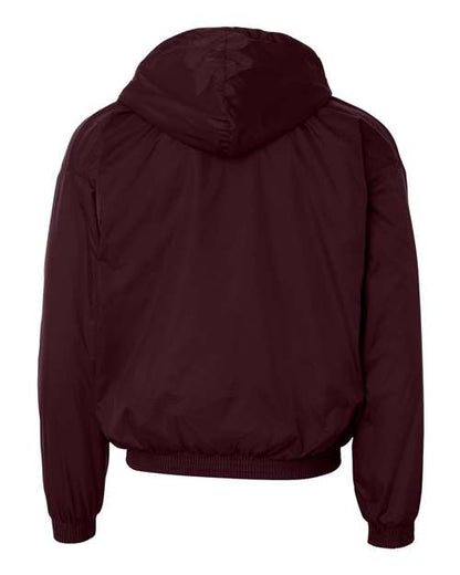 Custom EmbroideredAugusta Sportswear Unisex Fleece Lined Hooded Jacket 1824 Maroon