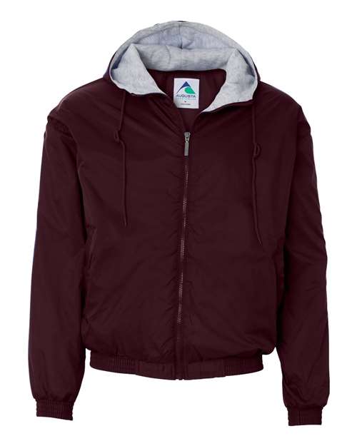 Augusta Sportswear Unisex Fleece Lined Hooded Jacket 1824