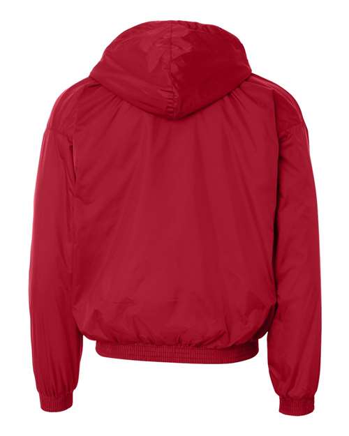 Custom EmbroideredAugusta Sportswear Unisex Fleece Lined Hooded Jacket 1824 Red