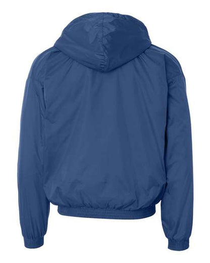 Custom EmbroideredAugusta Sportswear Unisex Fleece Lined Hooded Jacket 1824 Royal