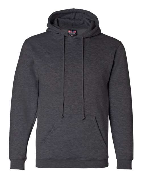 Bayside USA-Made Hooded Sweatshirt 960 Charcoal Heather