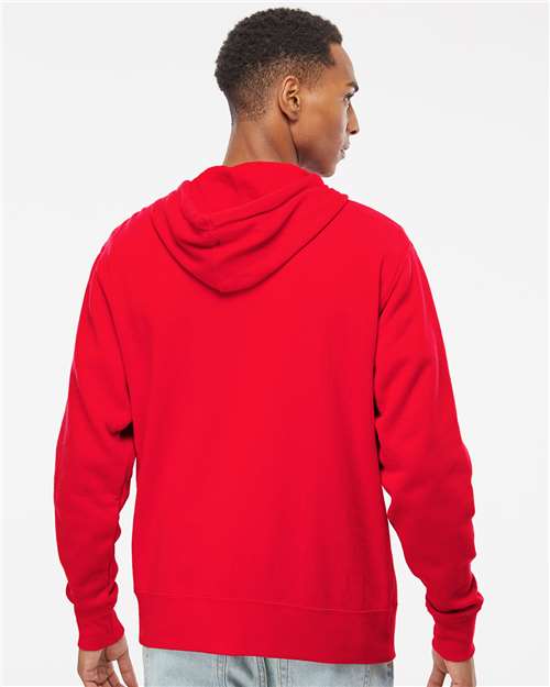 Independent Trading Co. Lightweight Full-Zip Hooded Sweatshirt AFX90UNZ Custom Embroidered Business Logo