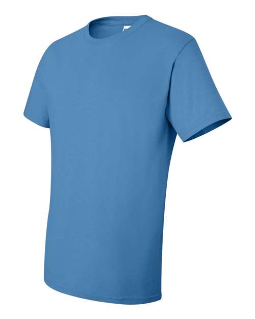 JERZEES Dri-Power® 50/50 T-Shirt 29MR Classic Pink Custom Embroidered Business Logo