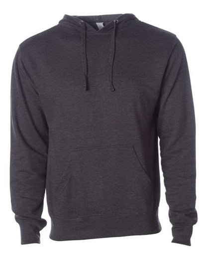Independent Trading Co. Midweight Hooded Sweatshirt SS4500 Charcoal Custom Embroidered Business Logo