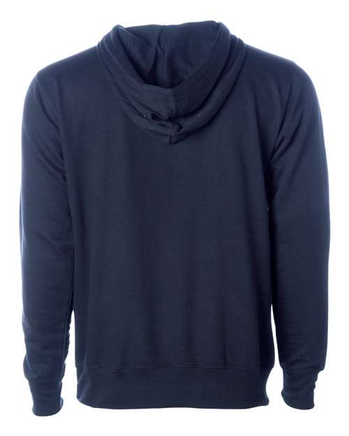 Independent Trading Co. Midweight Hooded Sweatshirt SS4500 Charcoal Heather Custom Embroidered Business Logo